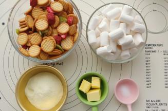 把所有材料称重准备好。