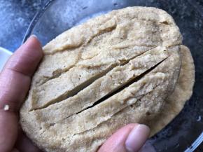 素鸡洗净划道道