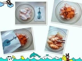 大约烘烤10分钟，取出烤盘，刷蜂蜜，再 次放入烤箱烤。