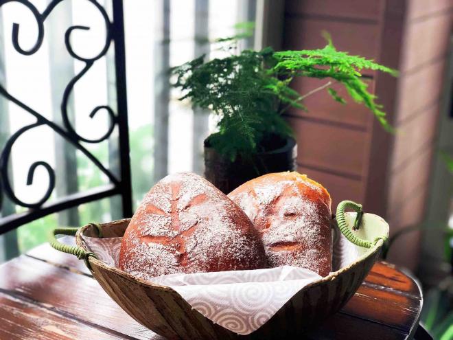 南瓜核桃软欧包