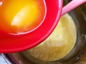 加入融化的黄油