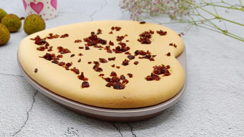 蔓越莓戚风蛋糕   酸甜绵柔