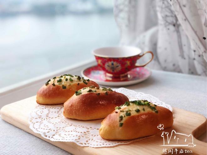香葱面包