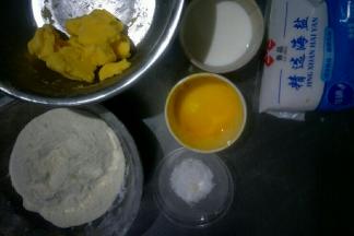 准备食材一，挞皮部分