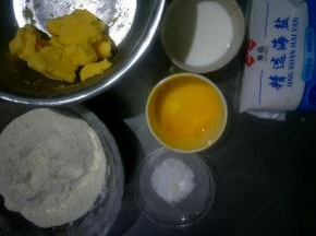 准备食材一，挞皮部分