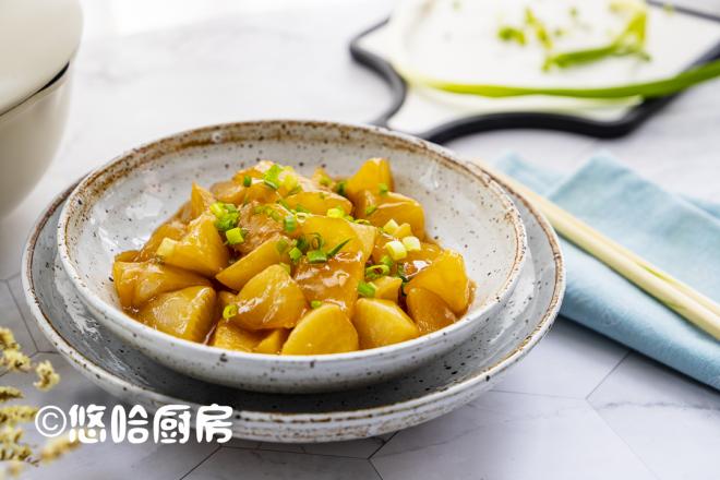 蚝油白萝卜