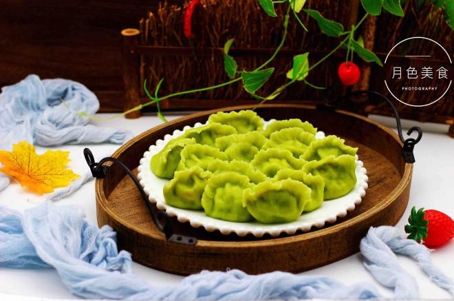 圆白菜扇贝翠玉饺子