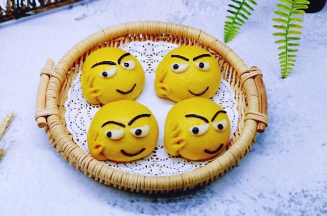 一切OK表情馒头