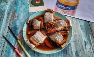 可加上葱丝做装饰，但个人不喜欢吃葱所以没加