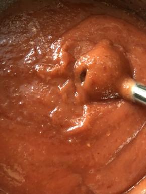 用料理棒打成泥 越细越好