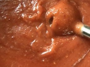 用料理棒打成泥 越细越好
