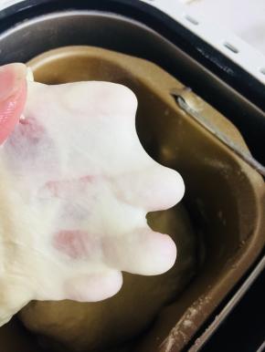 继续按和面程序20分钟，出膜即可！