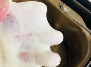 继续按和面程序20分钟，出膜即可！