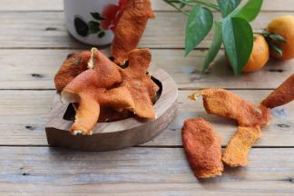 这是三蒸三晒的陈皮