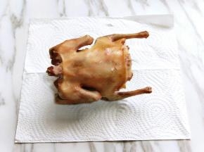 下油锅前再用油纸吸一下水分！