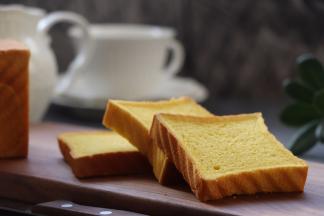 美味的红薯吐司就完成了