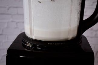 启动搅拌功能，打成粉浆