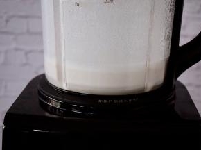 启动搅拌功能，打成粉浆