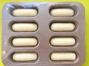 大约40多分钟，发团发酵好了，明显比之前膨胀了很多