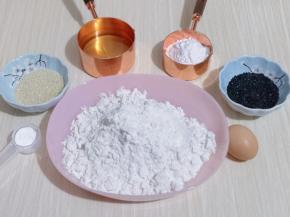 所有食材称重，准备工作完成。