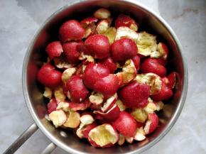 所有的山楂都这样去核处理好。