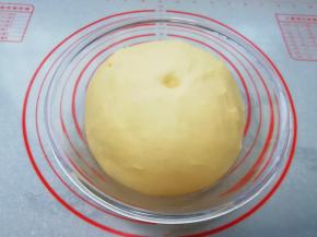 发酵好的面团特别喧软。