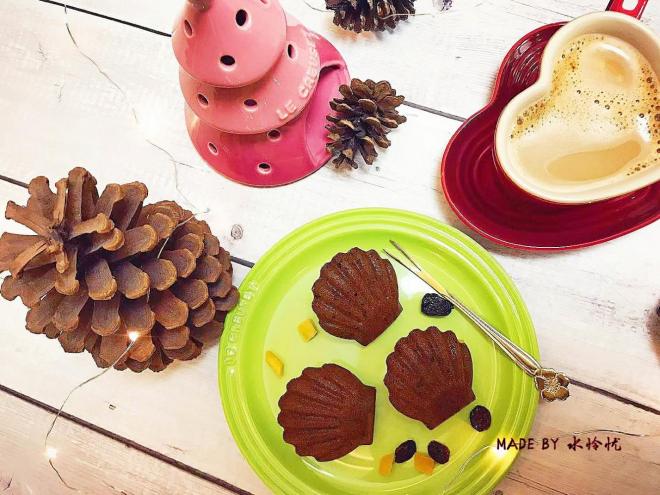 蓝莓扇贝玛德琳