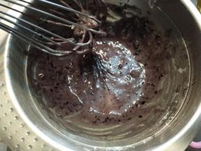 拌匀至看不到粉类。