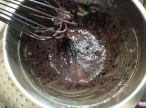 拌匀至看不到粉类。