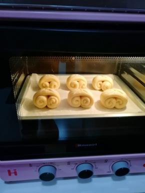 上下管180度烤18分钟。