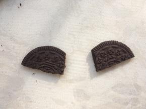 之后再将一侧的尖角切成平角
