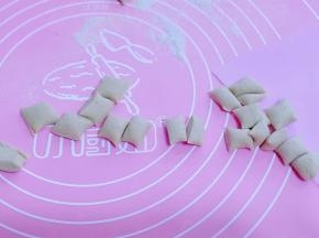 再分成等分的小面块。