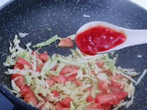 加入番茄酱！