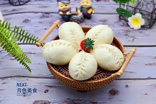 萝卜丝青口发面包