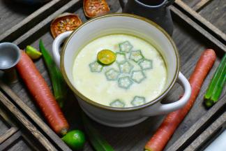 7.蒸的时间不定，根据每个人蒸碗的大小来决定，蒸熟即可