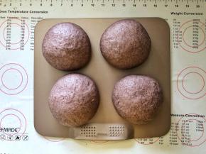 15、发酵好的面团体积增大两倍左右。