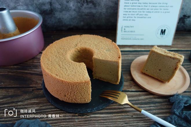 7寸中空咖啡戚风