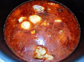 转炖锅里煮10分钟