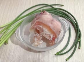 准备食材，牛蹄筋我买的半成品！