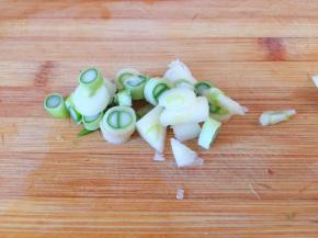 葱切碎