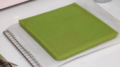 17.	撕去油布，铛铛铛，漂亮细腻的毛巾底