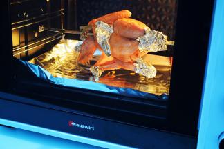 再放入烤箱烤20分钟即可，最后几分钟要注意观察上色，免得烤过头了。