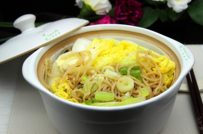 大白菜炖薯粉