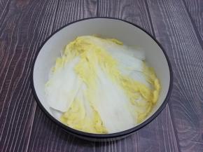 然后捞出铺在碗底