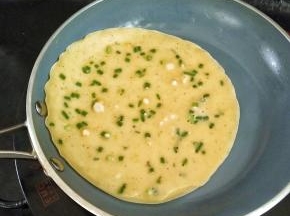 中小火煎至定型