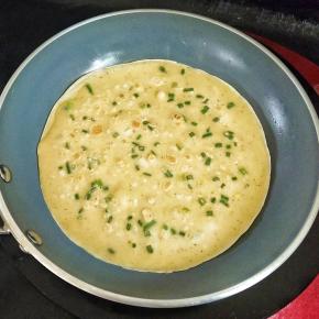 翻面再烙个20秒左右就可以了