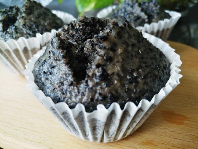 营养美味防脱发的蒸黑芝麻米糕