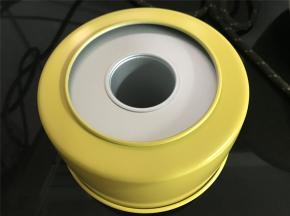 烤好后，从烤箱中取出，倒扣冷却。