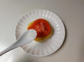 撒上少许砂糖