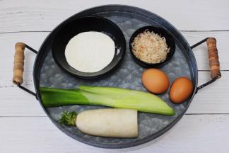 首先备齐所有的食材。